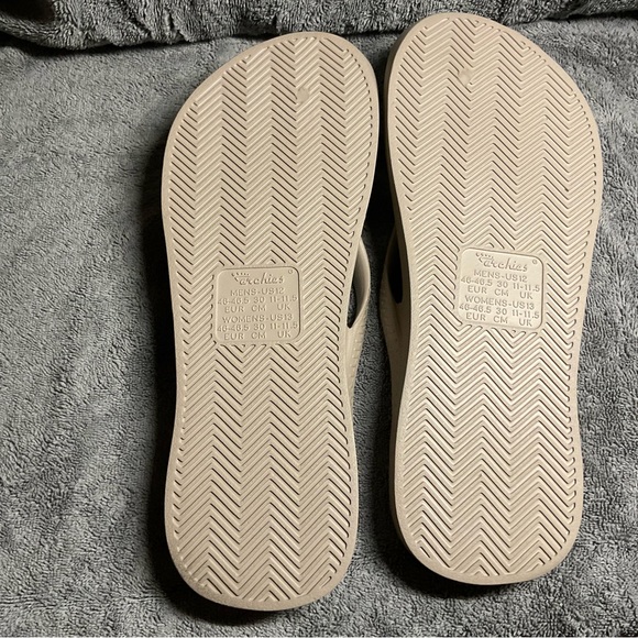 Archie’s Mens arch support flip flops never worn size US12 - Picture 4 of 4